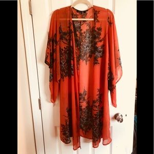 Forever 21 Kimono/Swimsuit Coverup